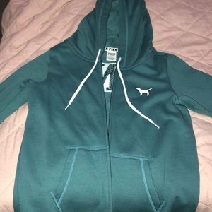 VS PINK zip up hoodie